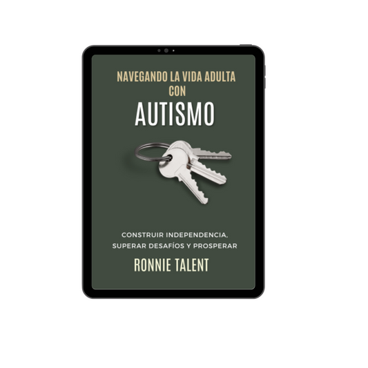 Navigating Adult Life with Autism (Spanish) E-book